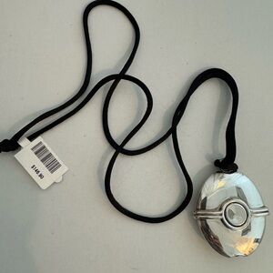 NWT Stephen Burlingham Vintage Silver Pendant Necklace